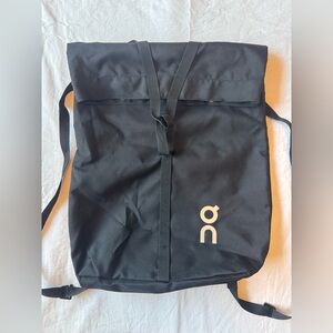 On Running Black Activewear Backpack